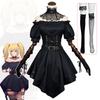 Women's Grok Companion Ani Cosplay Costume, Gothic AI Virtual Girl Dress for Cosplay & Themed Events