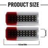 2Pcs LED Car Door Inner Panel Lights 30 SMD 3014 LED Chips For Ford F-250,F-350,F-450,F-550 Super Duty1999-2007 F81Z-2523820-AA