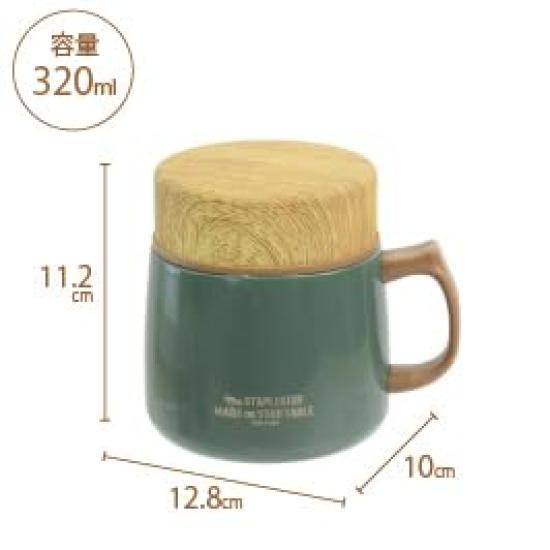 Sabu Staple Uni Stainless Steel Soup Mug, Black, 320ml Capacity, 423338