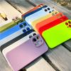 Neon Liquid Silicone Full Coverage Shockproof Customized Print Pure Color Mobile Phone Cases for 11-16 Pro Max