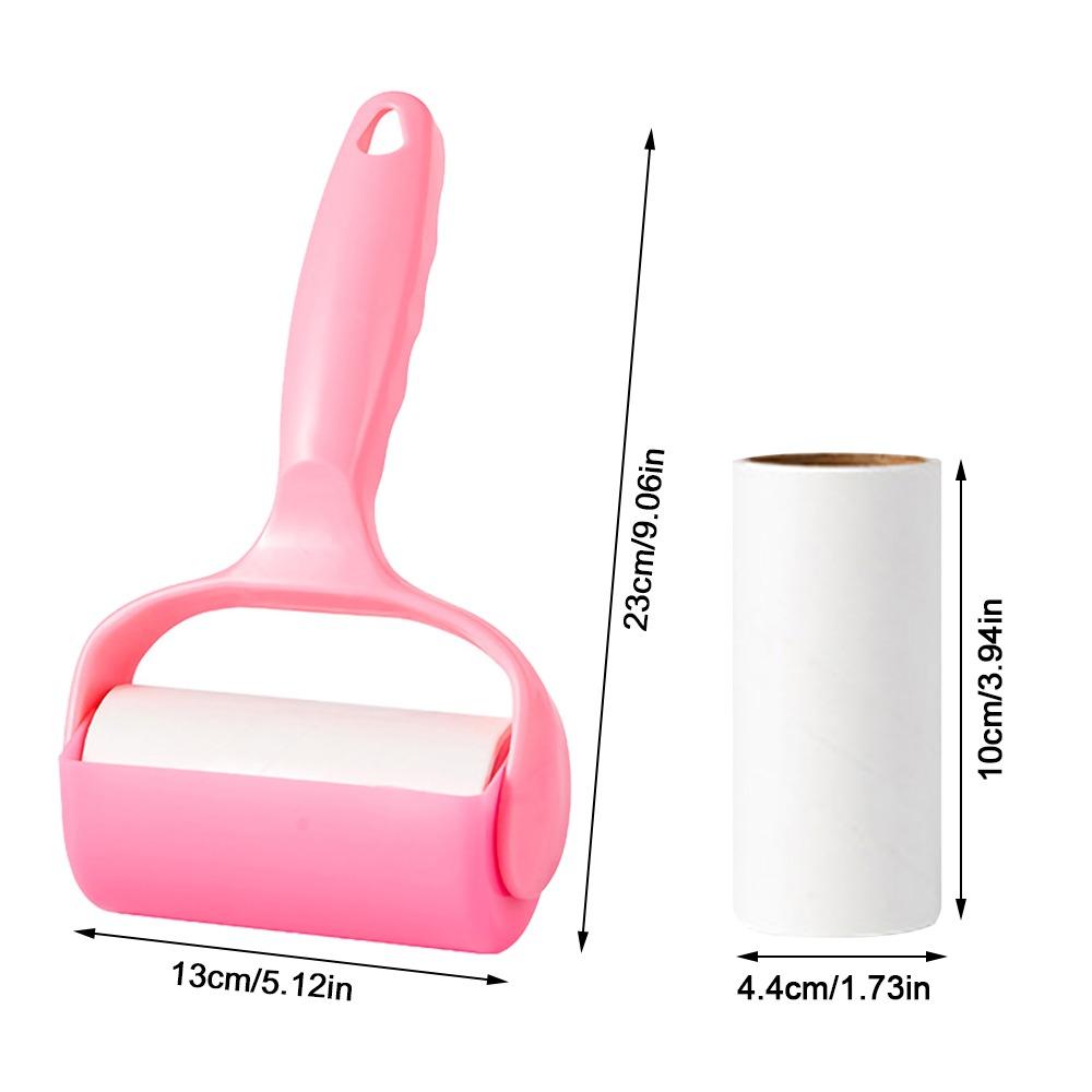 ABS Pet Hair Remover Sticky Roll Paper Paper Removal Brush Clothes Hair Remover Roller Pet Hair