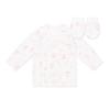 Pinkland Supima Bodysuit Mitten Set Mlsnbe08
