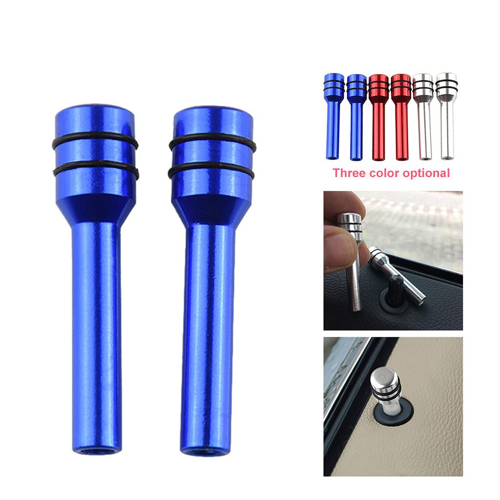 2 Stück Auto Türverriegelungsstifte Auto Innenraum Styling Auto Hebeknopf Für Mercedes Ford BMW Chevrolet Honda Autotür Stiftverriegelung