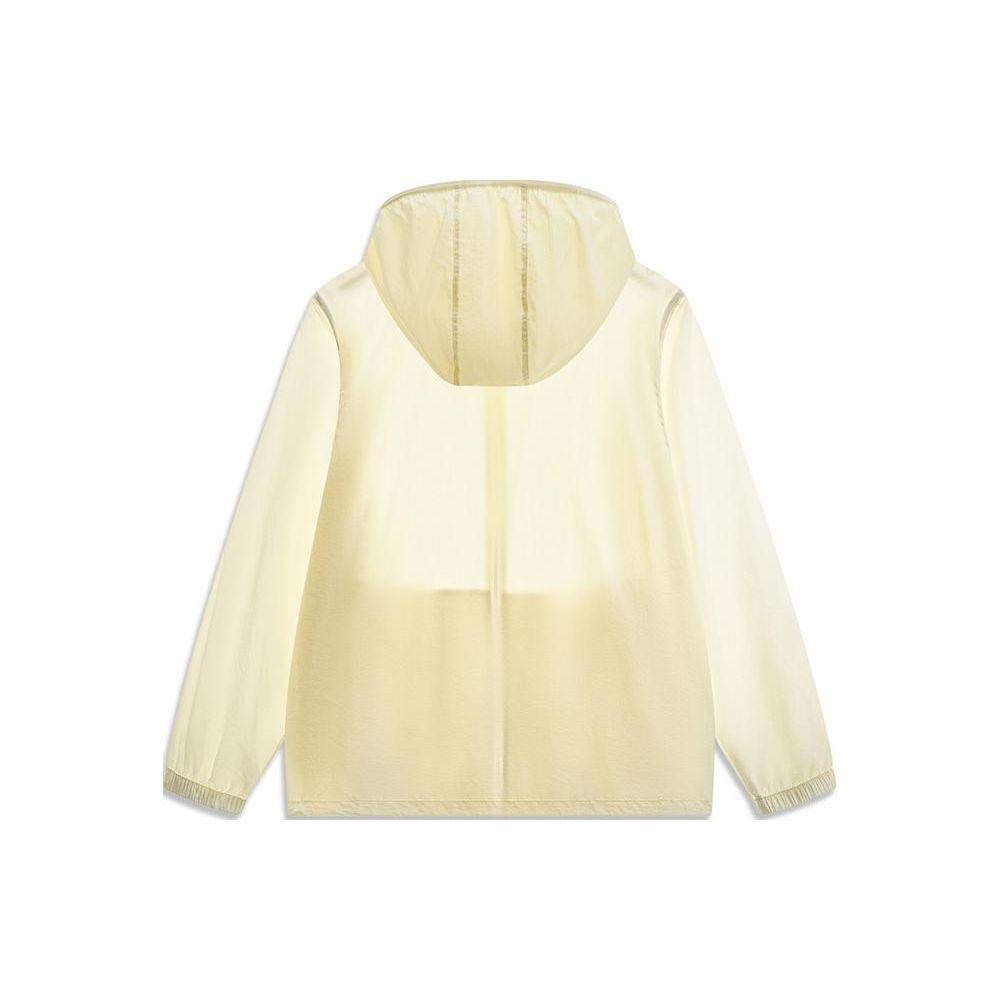 Li Ning Série Barvy Číny Ultralehká Prodyšná Technologie Chladu Bunda s Kapucí na Zip Ochrana proti Slunci UPF50+ Pánská Bunda AFDU361-11