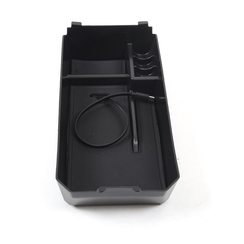Auto-Armlehnen-Aufbewahrungsbox Zentrale Steuerung Versteckte Aufbewahrungsbox Auto-Organizer Für Mercedes Benz C G-Klasse W205 W204 W463 2015-2021