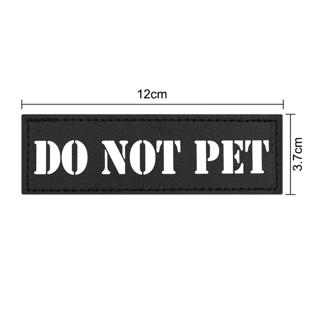 1 Stück Taktisches Patch-Bundle für Hundegeschirr Halsband Weste Personalisierte Patches Anhänger Aufkleber Etikett Kundenspezifischer Name ID Diensthund