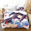 Luxury New 3D Print Kawaii Girls Yae Sakura (Shuffle!) Bedding Set Cartoon Anime Adult Kid Bedroom Duvetcover Sets