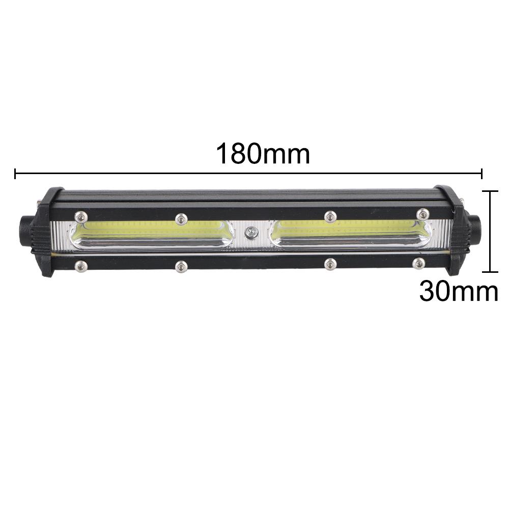 Car LED Work Light For Car Auto Truck Lorry Trailer SUV Super Bright 6500K Strip Light Light Bar 12V Spotlight