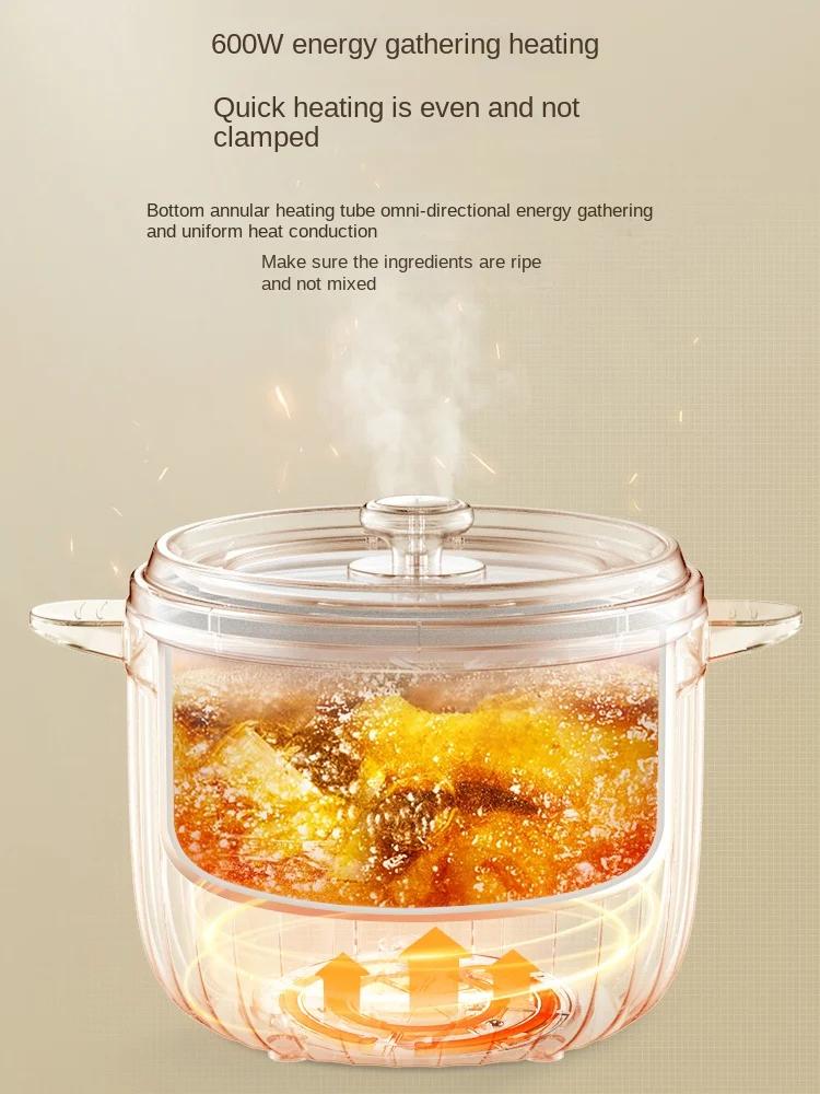220 В 1500 мл электрическая рисоварка антипригарное покрытие мультиварка домашняя мини — фото 4
