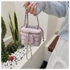 Korean Version Feels Fashionable Single Shoulder Underarm Bag Women's 2025 Summer New Simple Messenger Bag Versatile Chain Small Square Bag