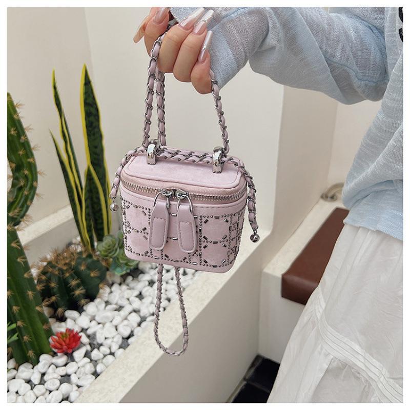 Korean Version Feels Fashionable Single Shoulder Underarm Bag Women's 2025 Summer New Simple Messenger Bag Versatile Chain Small Square Bag