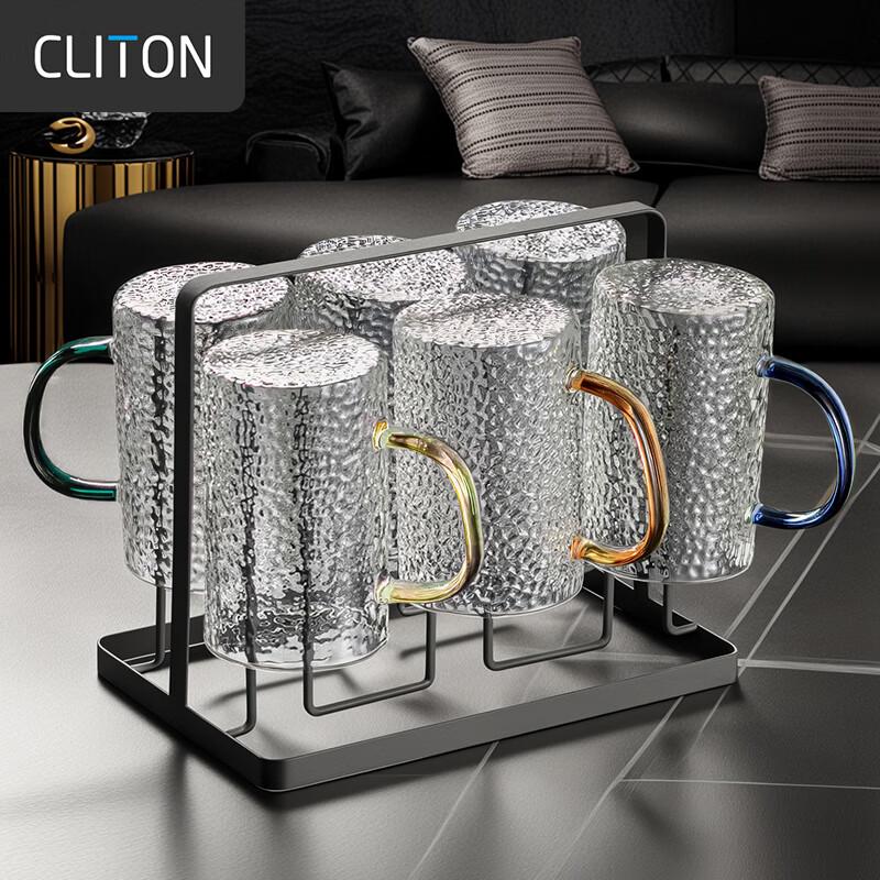 CLITON Heat-Resistant Glass Drinkware Collection