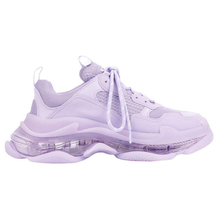 Balenciaga Triple S Clear Sole Purple Women's 544351W2GA15890