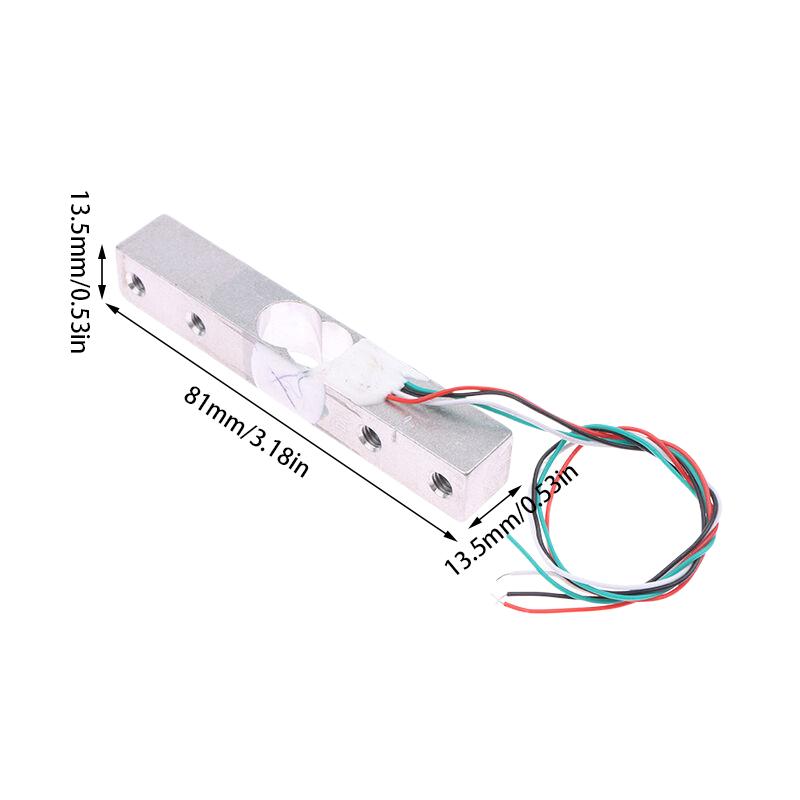1/2Pcs Aluminum Alloy Weighing Pressure Sensor 1Kg 5Kg 10Kg 20Kg Hx711 Ad Module Weight Sensor Electronic Scale Load Cell