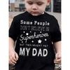 European Size Boy S Round Neck Short Sleeved T Shirt with English Print