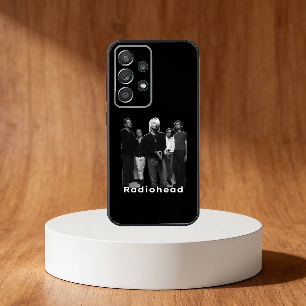Classic R-Radiohead Rap Band Phone Case For Samsung S25,S24,S21,S22,S23,S30,Ultra,S20,Plus,Fe,Note,10,9,5G Black Cover