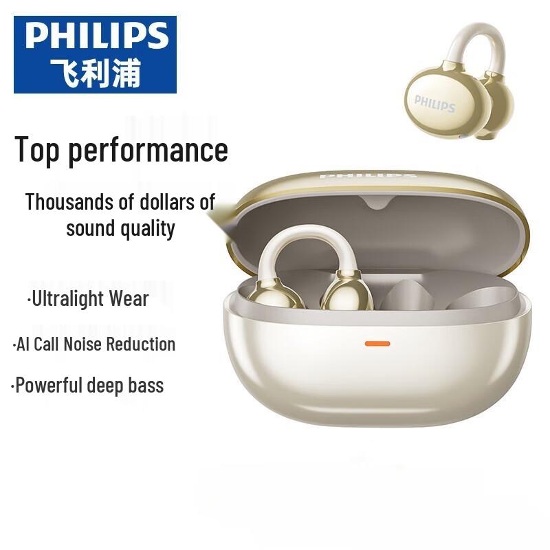 

Philips Wireless Open-Ear Sports Ear-Clip Headphones
