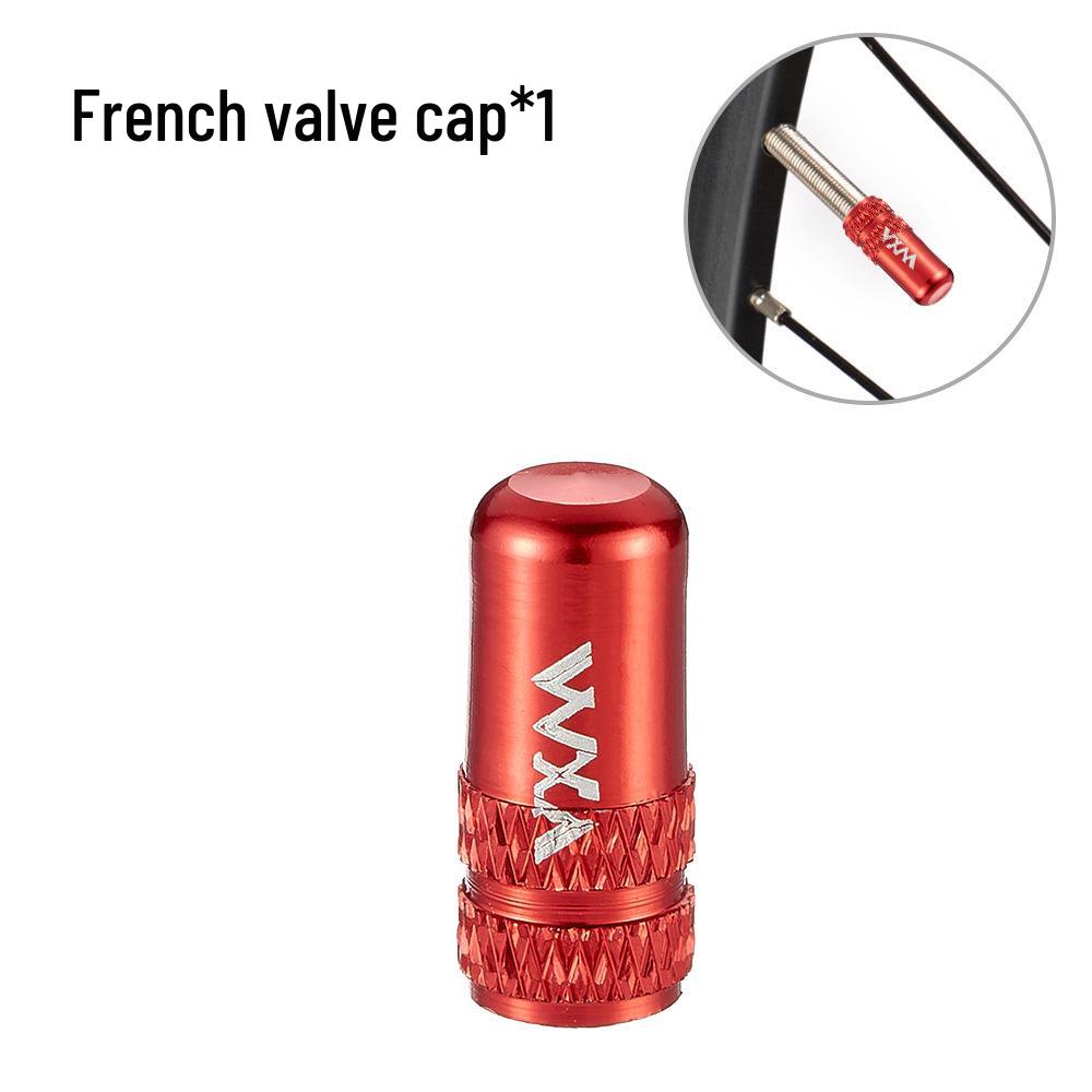 Aluminiowy stop Kapsel przeciwpyłowy na wentyl rowerowy i adapter konwertujący Presta na Schrader