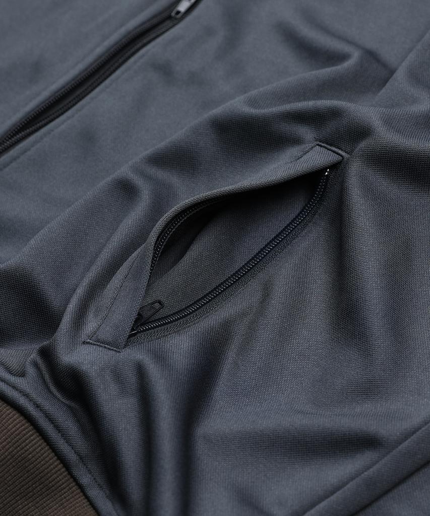 Xtonz Xj136 Axis Track Zip-Up (Charcoal)
