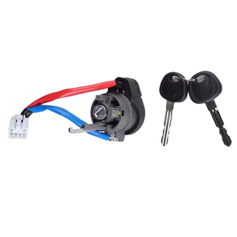 Portable 81920-0QB00 Car Ignition Switch Barrel Lock Set With Keys For Hyundai 819200QB00 High Quality New Auto Accessories