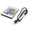 USB Bluetooth RGB Light Strip Controller with Remote Control for 4 Pin 5V LED Strip Lights