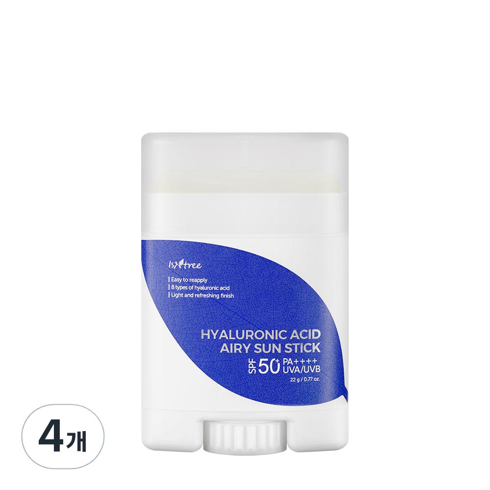 

Hyaluronic Acid Airy Sun Stick SPF50+ PA++++, 22g, 4 pieces