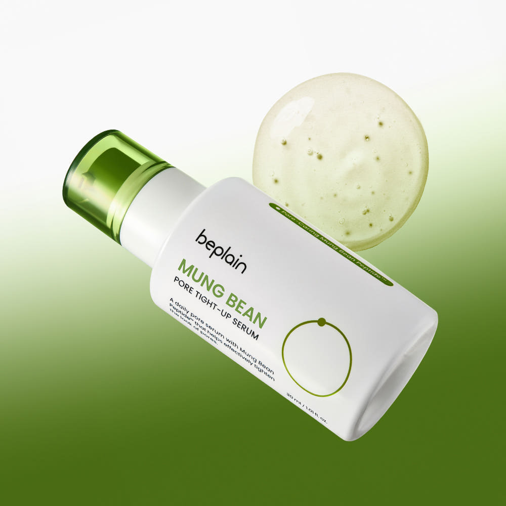 BEPLAIN Mung Bean Pore Tight Up Serum 30ml Pore Firming Sebum Control Hydrating and Smoothing Care