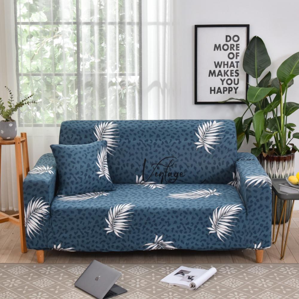Universal Stretchable Couch Cover Set for Single Double Triple Seater Sofa Full Coverage Slipcovers