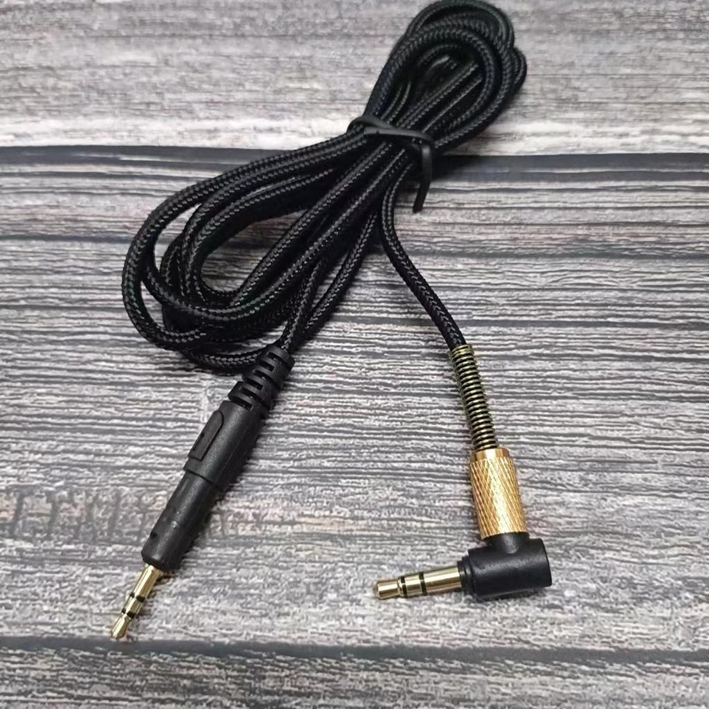 3.5mm To 2.5mm Headphone Cord for M40X/M50X/M60X/M70X Headset Cable Corrosion Resistant Plug for Various Needs