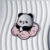 Panda Planet Self-Adhesive Embroidered Patches for Clothing, Jackets, Bags, and Decorative Use