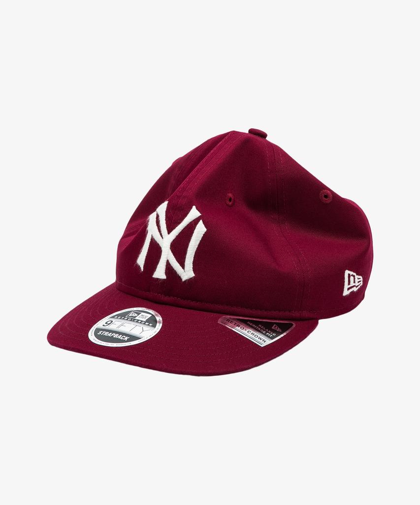 New Era Mlb Cooperstown New York Yankees Retro Crown Strapback Red