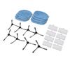 Robotic Vacuum Cleaner Accessories Kit Mop Cloth Side Brush Filter Parts Replacement For Mannv