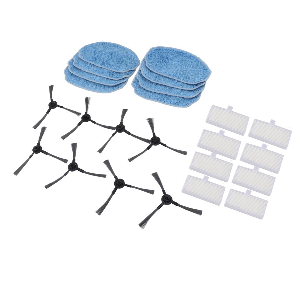 Robotic Vacuum Cleaner Accessories Kit Mop Cloth Side Brush Filter Parts Replacement For Mannv