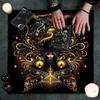 Luxurious Velvets Tarots Cloth Soft Velvets Divination Mats Mystical Symbols Enhances Spiritual Practice