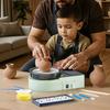 Mini Pottery Wheel Electric Clay Wheel for Kids and Adults 158 mm Green