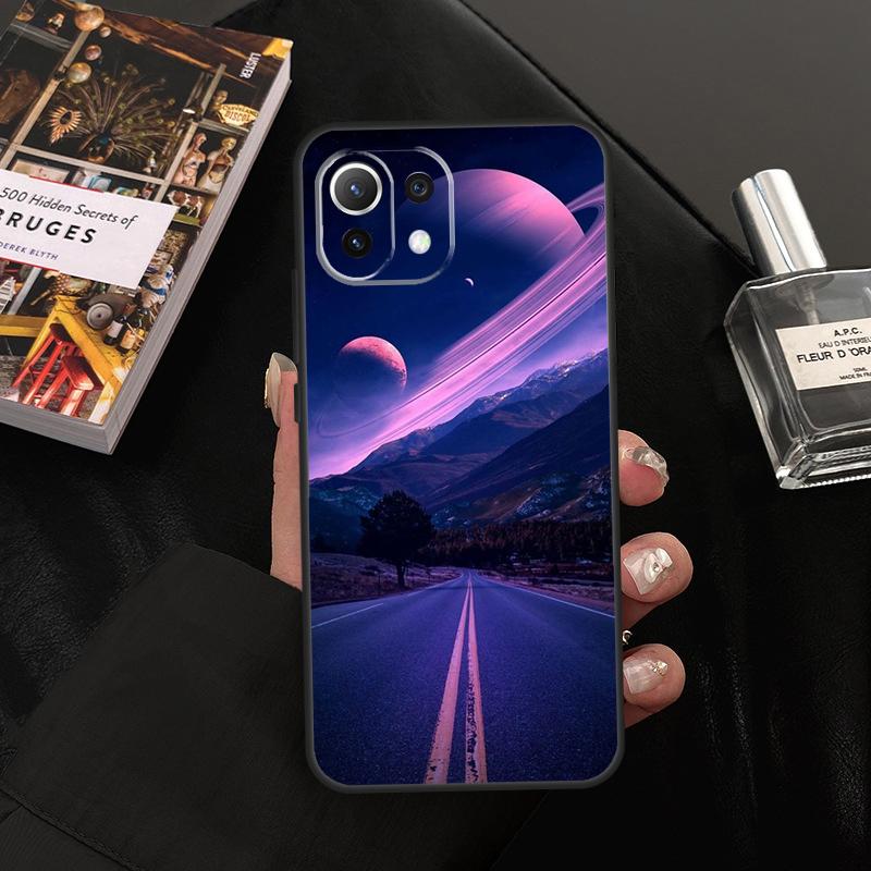 Star Space Moon Night Case For Xiaomi 14T Pro 11T 12T 13T 13 14 15 Ultra POCO X7 Pro X3 X5 X6 M6 F5 F6 Pro Cover