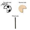 Basketball Door Frame Sticker Sticker, Sports Corner Protector, Football Baseball Rugby Self-Adhesive Themed Protector Sign for Fans Boys Rooms