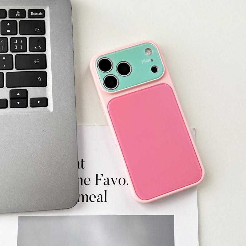 Dopamine Color Block Protective Case for iPhone 11-17 Pro Max.