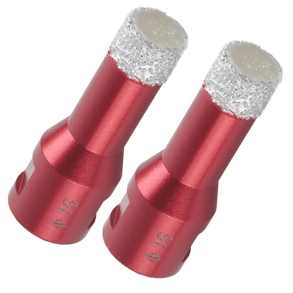 2Pcs Hole Saws Bit Diamond M14 Female Thread Angle Grinder Accessories for Ceramic Tiles16mm