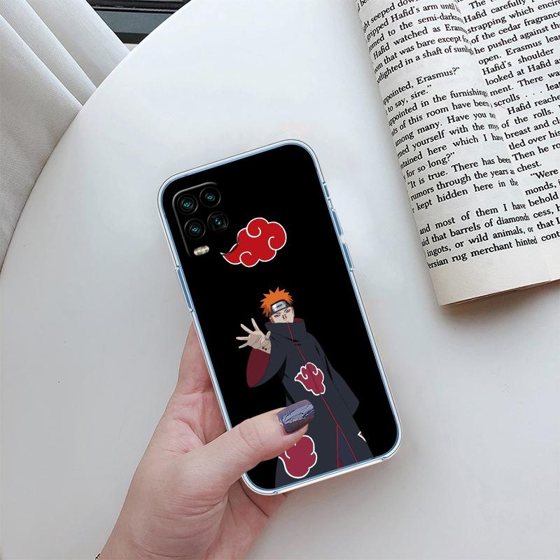 RA30 Pain Akatsuki NARUTO Transparent Phone Case for Motorola Moto G7 G8 G9 G84 G85 G73 G24 G15 Z2 Play Power Plus
