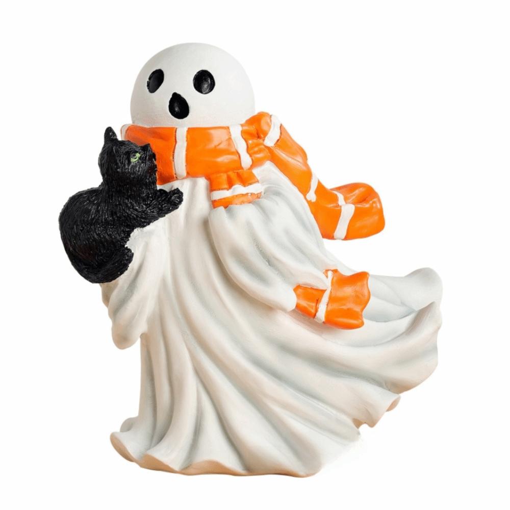 New Cartoons Halloween Decorations Ornaments Resin Specter Black Cat Halloween Specter Ornaments Festival Decorations Atmosphere