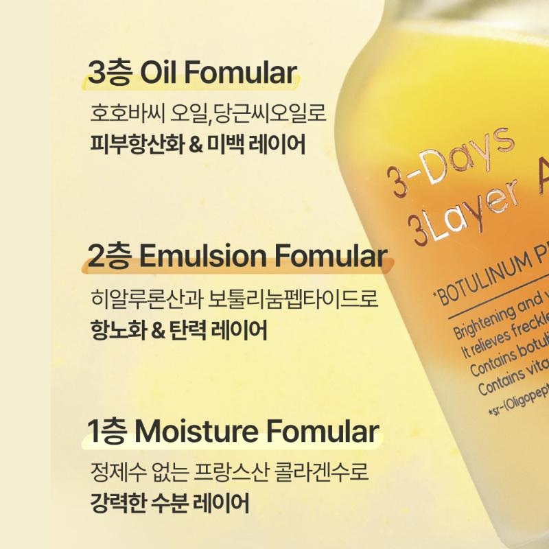 [RE-V-CELL] 3-Days Three Layer Ampoule (55ml)