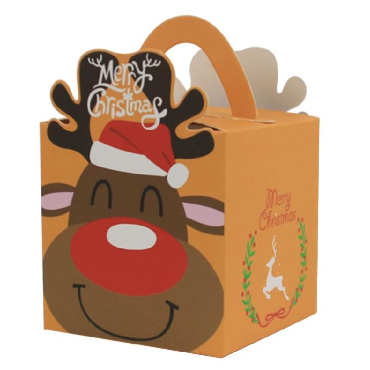 Christmas Goody Gift Boxes Xmas Treat Boxes Paper Candy Boxes for Kids Party