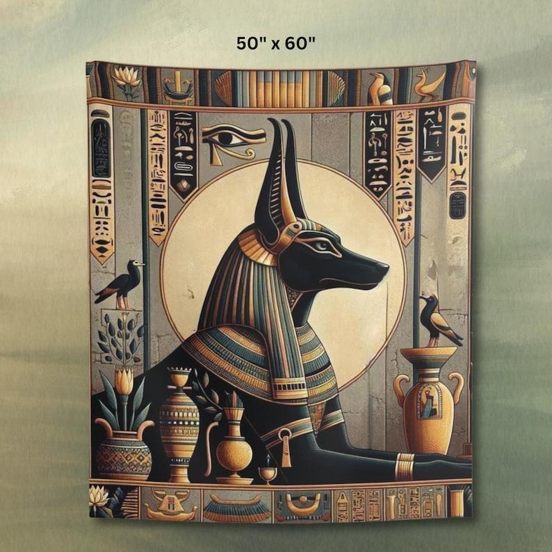 Anubis tapestry 75x100 чёрный