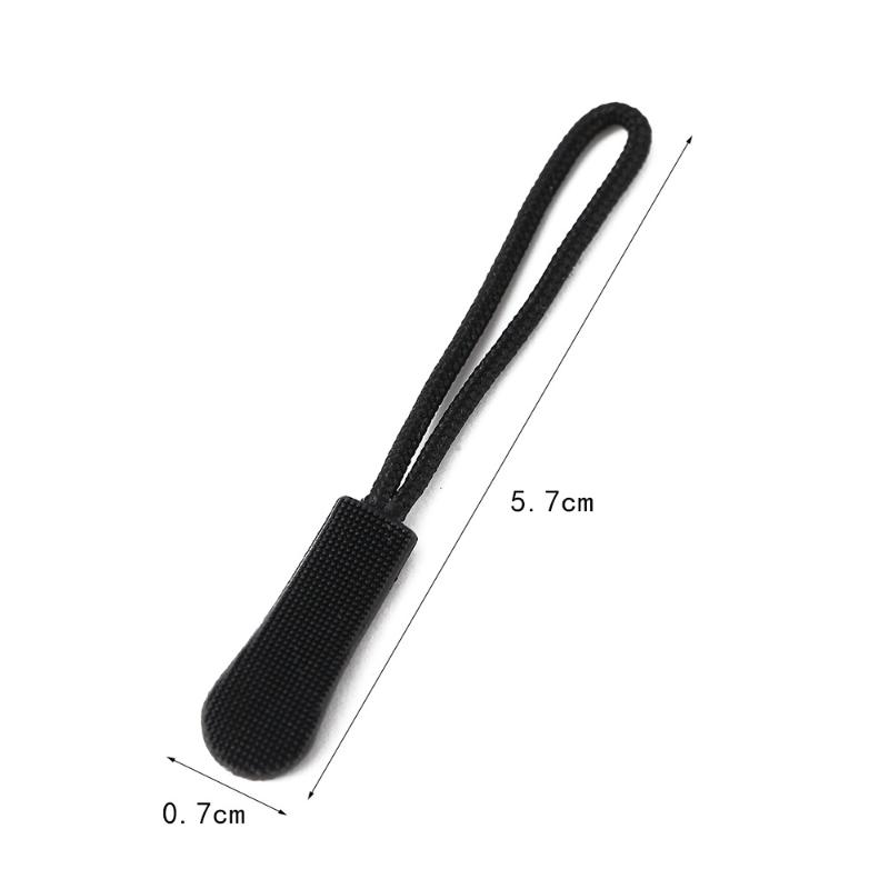 20 Pack Easy to Install Plastic Zipper Heads Replacement Zipper Ends for DIY Craft Bags Luggage Household Sewing Repair