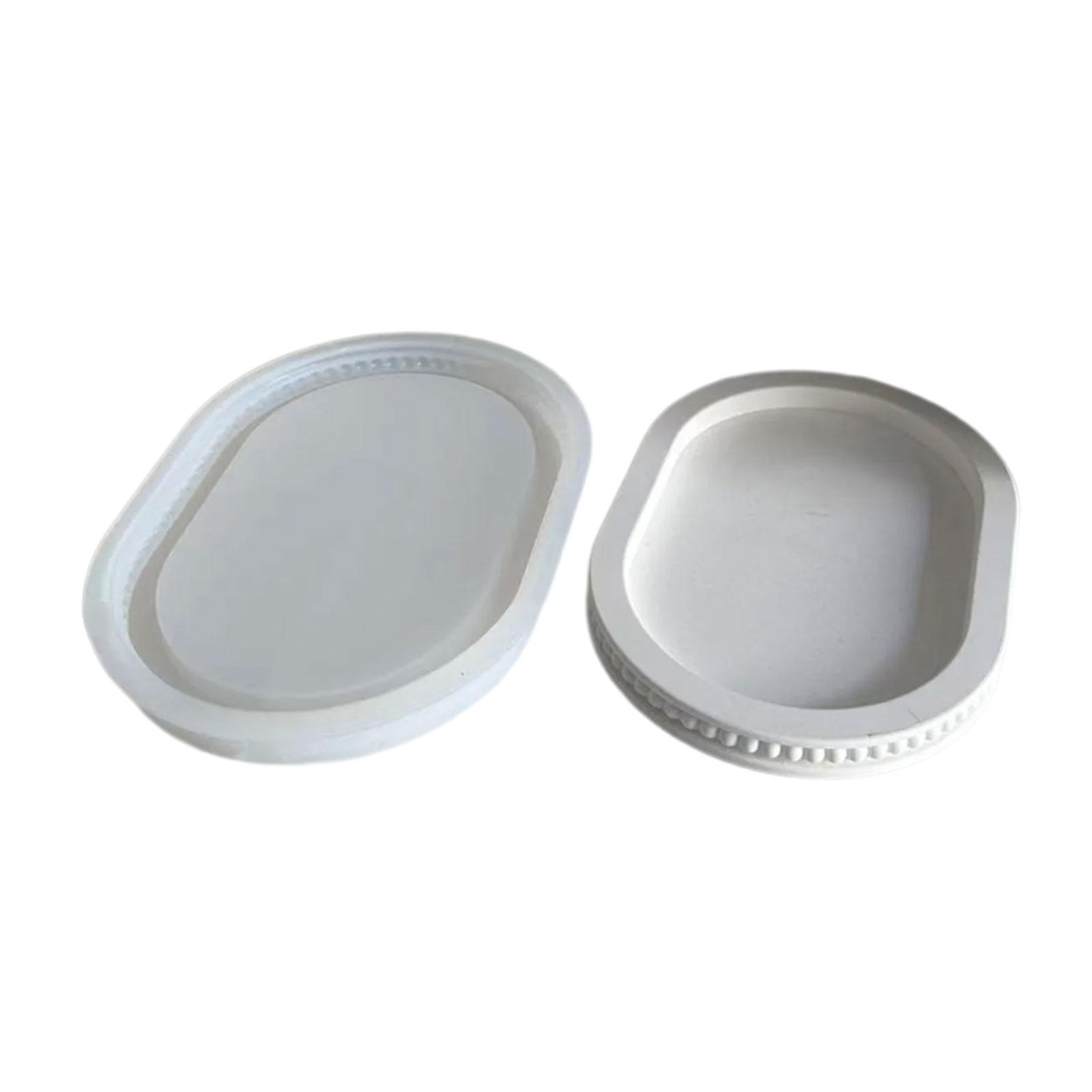 

Овальные формы для подносов Круглые формы для подносов из смолы Силиконовые формы Формы для поделок Формы для хранения тарелок для украшения стола Украшения для дома