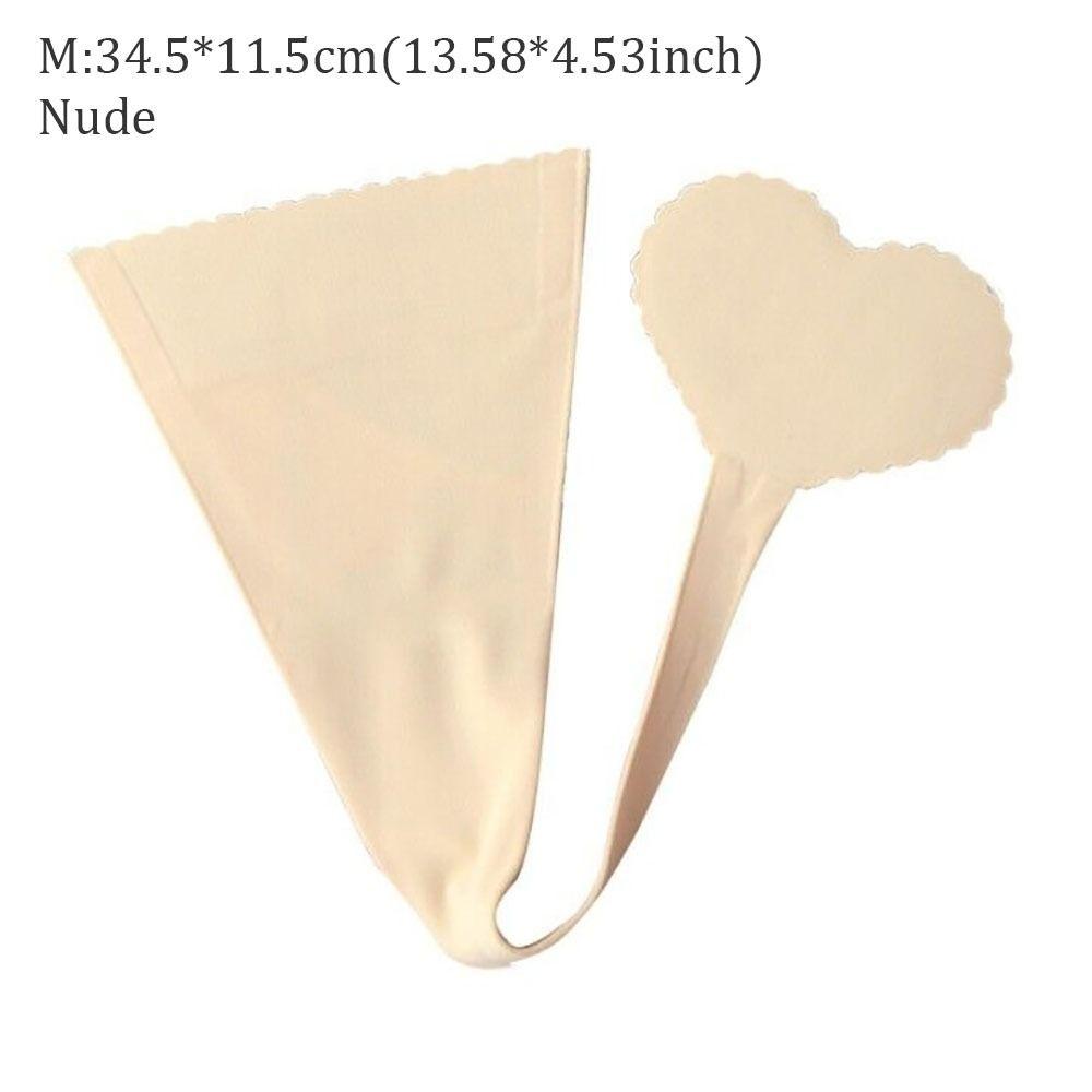 Invisible C-string Panties Underwear Heart Briefs High-quality Lingerie