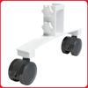 Metal Electric Heater Feet Holder Universal Heating Panel Standing Legs with Wheels Easy To Install Heating System Accessories