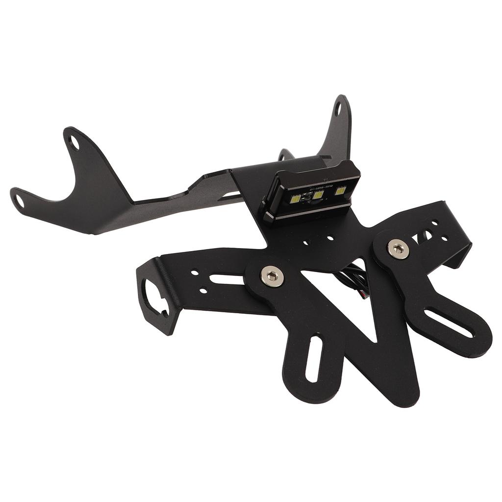 Motorcycle Rear License Plate Bracket Holder with LED Light for CB650R CBR650R 2021 Up
