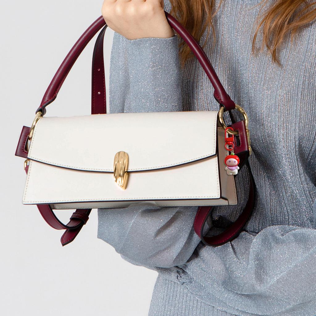 Cartoon Keychain Resin Fruit Baby Key Ring Bag Pendant Lightweight Key Holder Jewelry Accessories for Women Girls